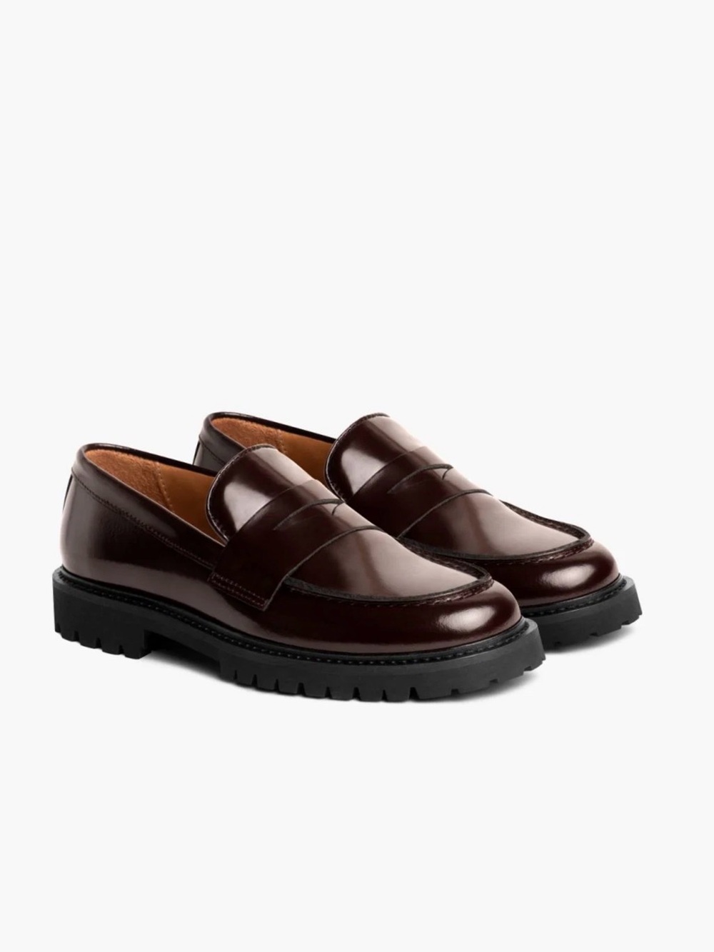 THURSDAY Penny Loafers in Dark Brown Women’s size Women’s 10.5